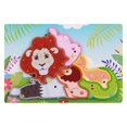 thumbnail image 2 of HILABEE Wooden Animal Puzzles Early Educational Animal Recognition Shape Matching Puzzle Lion, 2 of 9