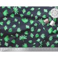 thumbnail image 2 of Soimoi Rayon Fabric Artistic Flower Printed Fabric 1 Yard 42 Inch Wide, 2 of 3
