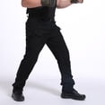 thumbnail image 5 of Qertyioot Mens Multiple Pockets Cargo Trousers Work Cargo Pants, 5 of 5