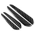 thumbnail image 3 of 4Pcs Carbon Fiber Door Edge Guard Bumper Protector Strips Trim Cover Car Universal, 3 of 9