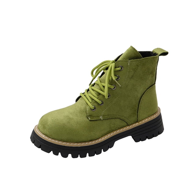 Fall Boots for Women, Cozy Fleece-Lined Short Boots for Versatile Winter Wear