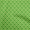 thumbnail image 1 of oneOone Rayon Green Fabric Abstract Sewing Craft Projects Fabric Prints By Yard 56 Inch Wide, 1 of 4