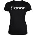 thumbnail image 1 of T-Shirt Doux Noir pour Juniors Detroit Graffiti, 1 of 1