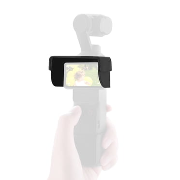 Portable Sunshade for Osmo Pocket 3 Blocks Glare, Durable PU for Enhancing Screen Visibility in Bright