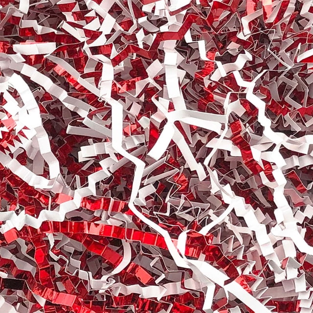 Crinkle Paper Shredded Filler for Gift Baskets and Hampers | Decorative Paper Shreds for Gift Wrapping and Packaging | Soft Paper Raffia for Craft Projects and Protective Filler