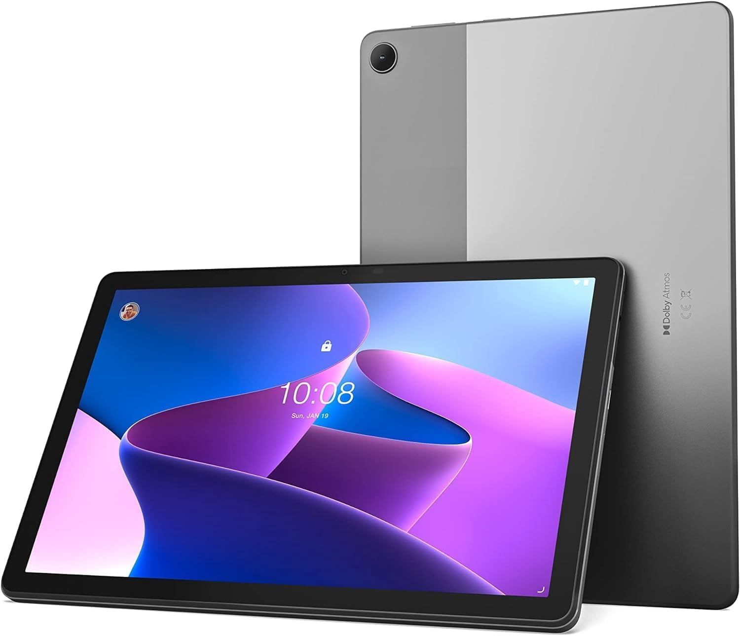 Refurbished Lenovo Tab M10 Plus (3rd Gen) 2022 TB125FU (WiFi) 32GB Storm Grey (Grade A)