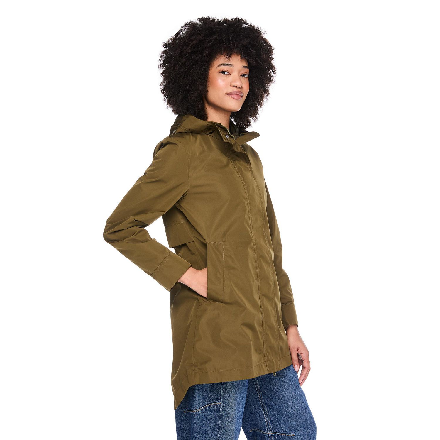 Imperméable à capuchon George pour femmes