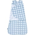 thumbnail image 1 of HALO® SleepSack® Swaddle, 3-Way Adjustable Wearable Blanket, TOG 1.5, Gingham Blue, 1 of 7