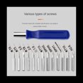 thumbnail image 2 of 16-In-1 Screwdriver Multifunctional Screwdriver Set Gift Small Screwdriver Multifunctional Batch Head,1 x Screwdriver combination set, 2 of 7