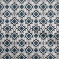 thumbnail image 1 of oneOone Velvet Teal Blue Fabric Abstract Geometric Sewing Craft Projects Fabric Prints By Yard 58 Inch Wide, 1 of 4