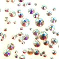 thumbnail image 3 of Swarovski 2058/2088 Crystal Nail Art Mixed Flatbacks Rhinestones, Crystal AB (001 AB), 3 of 5