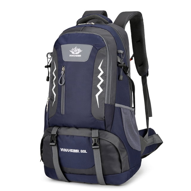 Sac à Dos de Randonnée 60 L Résistant à l'Eau Sac à Dos de Camping pour Hommes et Femmes Sport Voyage Alpinisme