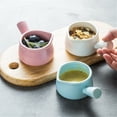 thumbnail image 4 of Small Milk Cup Coffee Utensil With Handle Ceramic Household Sauce Dish Gravy Boat, 4 of 7