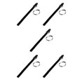 thumbnail image 1 of Ruiboury Professional Metal Electrostatic Belt For Wide Compatibility Black Safe black 5Set, 1 of 6