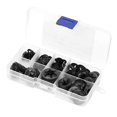 thumbnail image 2 of Garniture Rondelle de Verrouillage, Rondelle de Verrouillage, Robuste Noir Durable pour le Stockage Pratique Pousser sur les Clips de Vitesse Attaches Assortiment Kit, 2 of 8