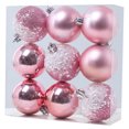thumbnail image 1 of RKSTN Christmas Balls 9Pcs 6cm/2.36 In Shatterproof Plastic Christmas Tree Ornaments, Christmas Ball Baubles For Xmas Trees Wedding Party And Home Decor Christmas Decorations, 1 of 4
