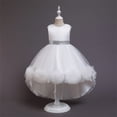 thumbnail image 2 of WEAIXIMIUNG Prom Dresses for Teens Long Flowy Kids Toddler Baby Girls Spring Summer Print Ruffle Sleeveless Party Decorations Dress, 2 of 9