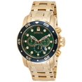 thumbnail image 1 of Invicta Men's Pro Diver 0075 Gold Stainless-Steel Plated Swiss Parts Chronograph Diving Watch, 1 of 4