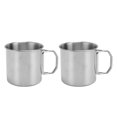 thumbnail image 2 of Tasse de Camping Extérieure, Casserole de Cuisine Extérieure en Acier Inoxydable 304 avec Poignée Pliable pour Voyage Camping Randonnée, 2 of 8