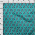 thumbnail image 2 of oneOone Cotton Cambric Fabric Floral Block Print Sewing Fabric BTY 56 Inch Wide, 2 of 4