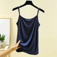 thumbnail image 2 of AherBiu Womens Tank Tops Loose Solid Color Basic Camisole Soft Comfy Summer Spaghetti Straps Pajams Homewear, 2 of 6