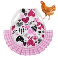 thumbnail image 4 of Hen Saddles, Soft Comfortable Cute Design Chicken Feather Fixer Apron Multifunctional With Elastic Straps For Poultry For Hens For Protect Feathers, 4 of 8