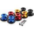 thumbnail image 3 of Motorcycle Rocker arm Spool Swingarm Spools Slider for DU&CA&TI Monster 821 Panigale 899 959 1199 1299/S/R Motorcycle Accessories Rear Stand Screw Bolt M6(Black-1), 3 of 5
