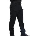 thumbnail image 5 of cllios Pantalon Cargo pour Homme Militaire de Sentier en Ripstop Pantalon de Travail Extérieur Pantalon de Travail Léger Pantalon de Randonnée Décontracté Uni Pantalon Cargo avec Multiples Poches Vert TG, 5 of 5