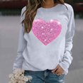 thumbnail image 1 of Mode Femme Décontractée Couleur Unie Ample Manches Longues Imprimé Lettre Col Rond Chandail à Capuchon 2t Fermeture à Glissière Chandail à Capuchon Fille Chandail à Capuchon Deux Pièces Robe Chandail Français Doublée Veste Femme Décontractée Chaude Hauts Femme, 1 of 4