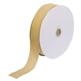 thumbnail image 1 of Unique Bargains Velvet Ribbon 1 1/2 Inch x 25 Yard Single Face Spool Silky DIY Crafts Gift Wrapping Bow Decoration Khaki, 1 of 5