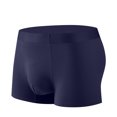 thumbnail image 1 of StSilkitty 1 Pack Men's Breathable Boxer Briefs Mid Waist Elastic Underwear No Riding up Lightweight Underpants, 1 of 3