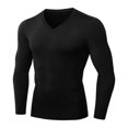 thumbnail image 1 of MesaSe T-Shirt de Compression Sport à Manches Longues pour Hommes, 1 of 5