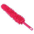 thumbnail image 1 of maskred Plastic Handle Chenille Microfiber Car Vehicle Cleaning Wash Duster Brush red 1Set, 1 of 6