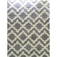 thumbnail image 1 of Ladole Rugs Grey Cream Indoor Solid Plain Shag Soft Area Rug Mat Carpet Runner for Living Bed room Entry way Patio Small Medium Large Non Slip Skid Size 3x5. 4x6 5 x 8 7 x 10, 9 by 12 11 feet ft, 1 of 4