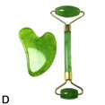 thumbnail image 1 of Jade Roller & Gua Sha Face Body Therapy Massager Stone FAST FAST H3Q2, 1 of 9
