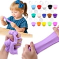 thumbnail image 1 of Cagogo under $5 15Pcs Furry Cloud Slime, Solid Color Butter Slime Clay, Non Settling Stretch SlimeToy, DIY Noodles Creative Craft, Sensory Stress ReliefToy, Soft Stretchy Slime, 1 of 9