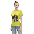thumbnail image 4 of T-Shirt Basique à Manches Courtes pour Femmes Demon Slayer Blade Nidouzi, 4 of 6