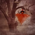thumbnail image 4 of XZNGL Halloween Hanging Decorations Pumpkin Ghost Witch Door Hanging Decoration Cloth Floating Scarecrow Doll for Halloween Party Seasonal Home and Porch Display, 4 of 7