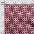 thumbnail image 1 of oneOone Cotton Silk Fabric Line|Diamond & Triangle Geometric Fabric Prints By Yard 42 Inches Wide, 1 of 4