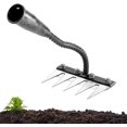 thumbnail image 1 of Gardenia Iron Weeding Rake Heavy Duty, Iron Rake 2.0, Gardenia Irons Rakes for Gardening and Weeding (5 Teeth), 1 of 7