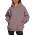 thumbnail image 1 of MeetoTime Sweat à Capuche Surdimensionné pour Femmes 2024 Décontracté à Manches Longues avec Poches, 1 of 5