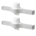thumbnail image 2 of Oleegame 2PC Produce Storage 2PC Sealing Clip Food Sealing Clip Freshness And Bag Sealing Clip White, 2 of 9