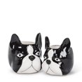 thumbnail image 2 of Abbott Collection AB-27-MINIKIN-068-LG 4.2 in. Dog Head Planter, Black & White - Large, 2 of 3
