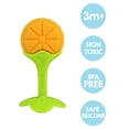 thumbnail image 3 of RaZbaby - Baby, Toddler - Fruitque Silicone Teether Set - Teething - Sensory - Non-Toxic, 3 of 8