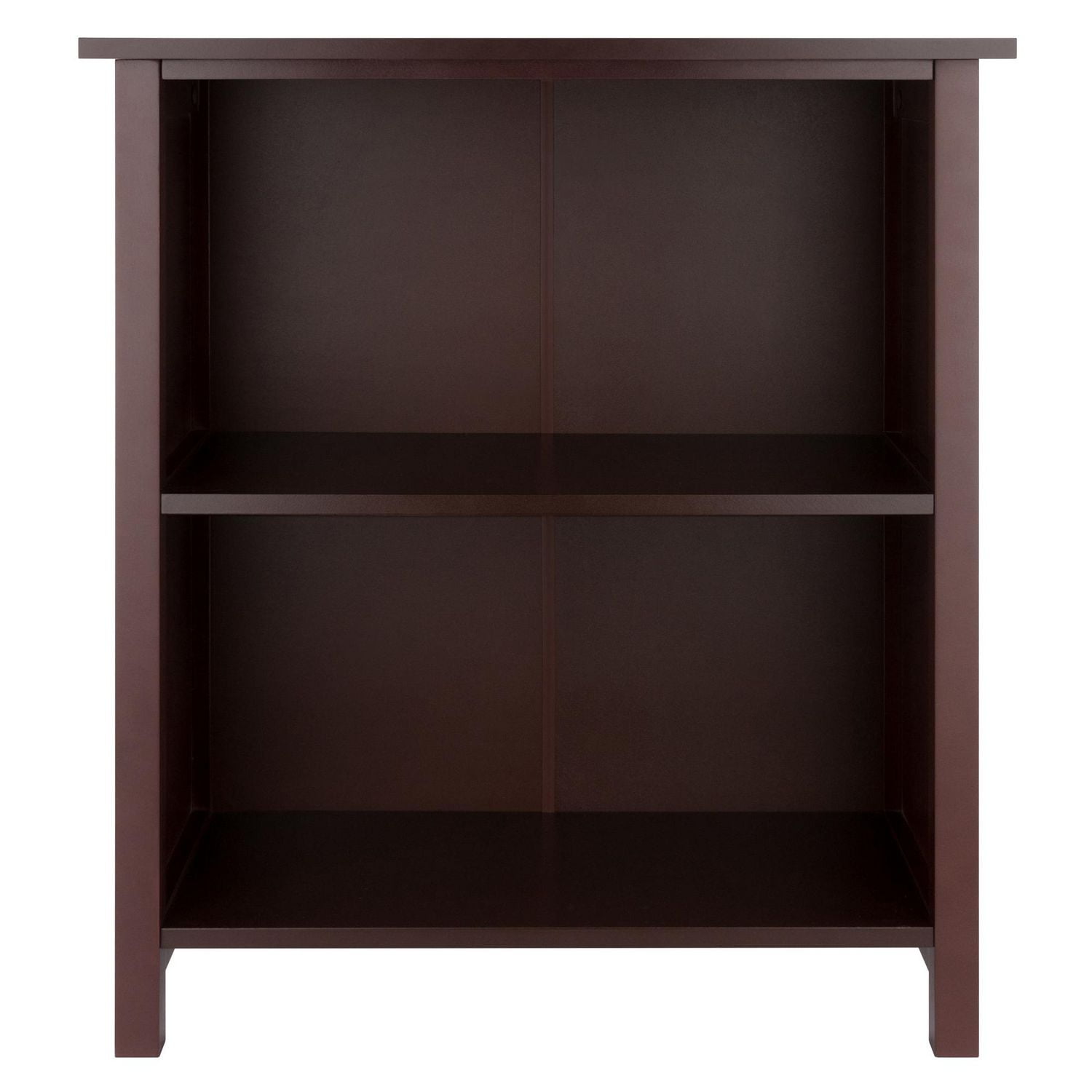 Winsome Milan 2-Section Storage Shelf, Walnut - 94228