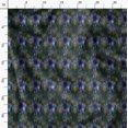 thumbnail image 3 of Soimoi Green Rayon Fabric Scared Geometric Galaxy Fabric Prints By Yard 42 Inch Wide, 3 of 6