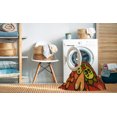 thumbnail image 2 of Ahgly Tapis Rectangulaire Lavable en Machine Intérieur Transitionnel Rouge Cramoisi, 2 Pieds x 5 Pieds, 2 of 7