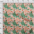 thumbnail image 3 of oneOone Velvet Orange Fabric Beach Fabric For Sewing Printed Craft Fabric By The Yard 58 Inch Wide, 3 of 4