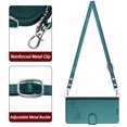 thumbnail image 3 of iPhone 14 Case ,Cat PU Leather Crossbody Lanyard Strap RFID Magnetic Wallet Compatible with iPhone 14 Cover, 3 of 5