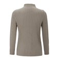 thumbnail image 4 of 2025 Femmes Automne et Hiver Hommes Col Roulé Col Roulé Régulier Manches Longues Robes Chandail pour Femmes Manches Longues Tricoté, 4 of 7